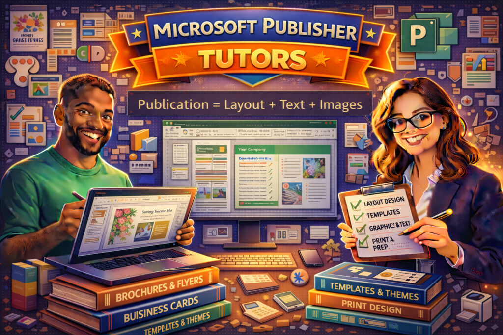 Microsoft Publisher tutors