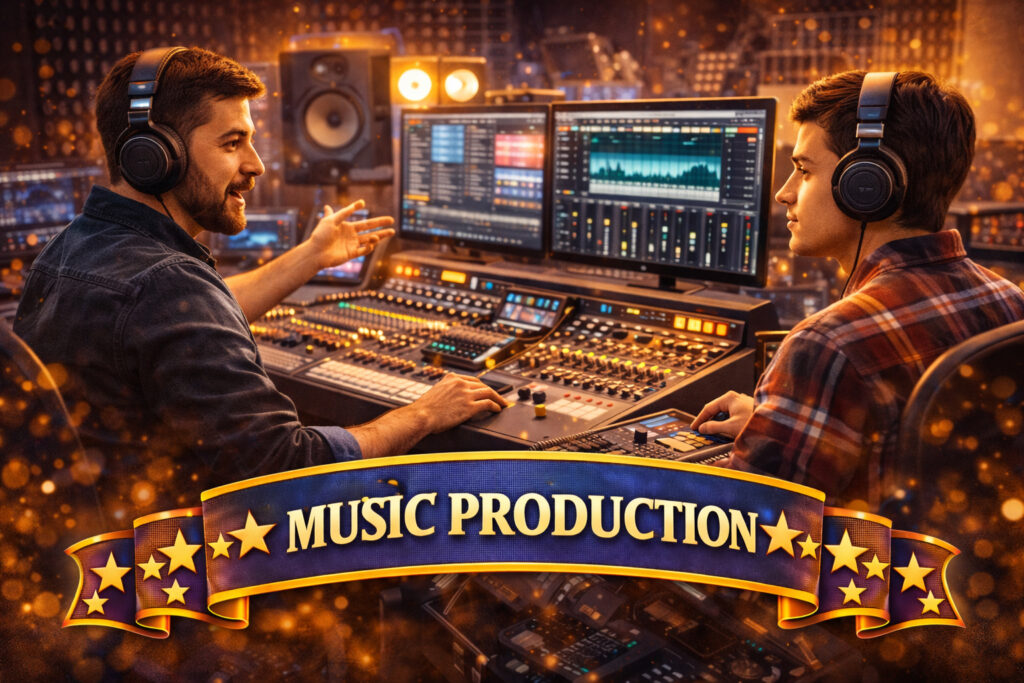 Music production tutoring