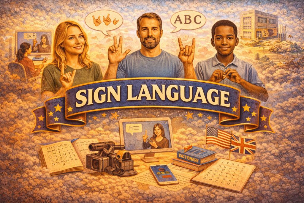 sign language tutors